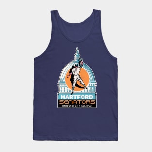 Defunct Hartford Senators Baseball Team Tank Top